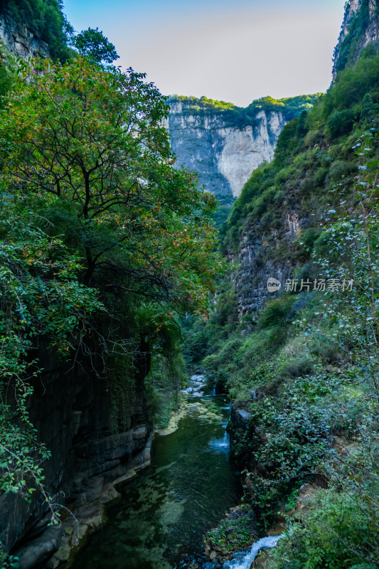 太行山大峡谷的壮丽风光