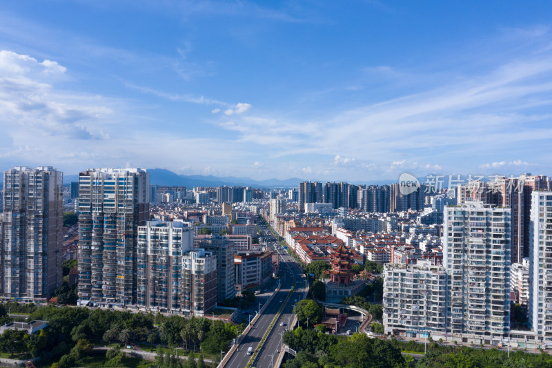 漳州风光航拍全景