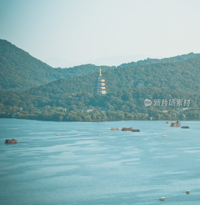 杭州西湖宝石山风景区