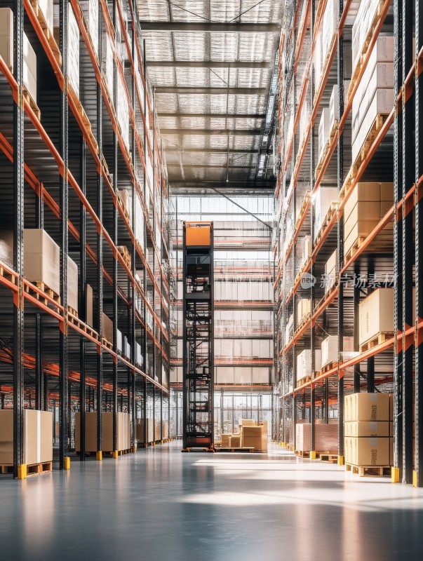 自动化物流包裹仓库