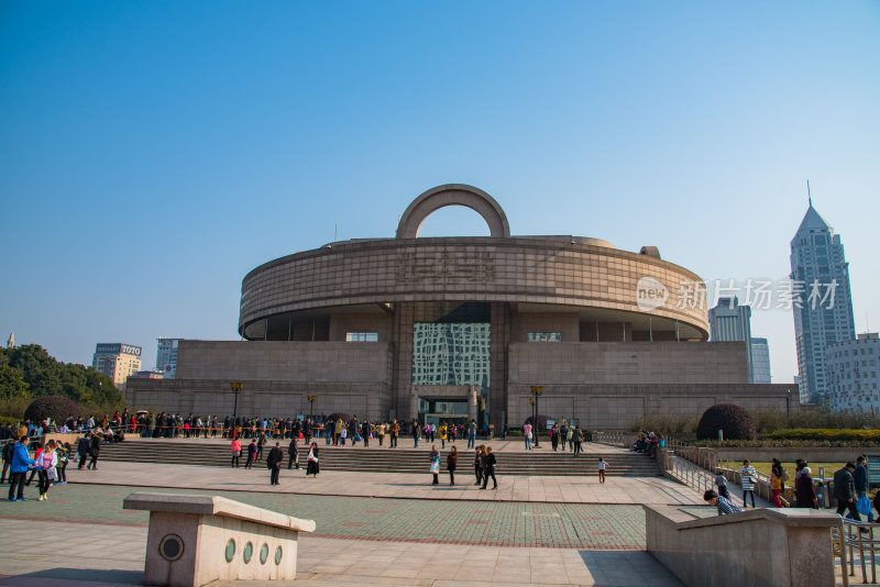 上海人民广场风光