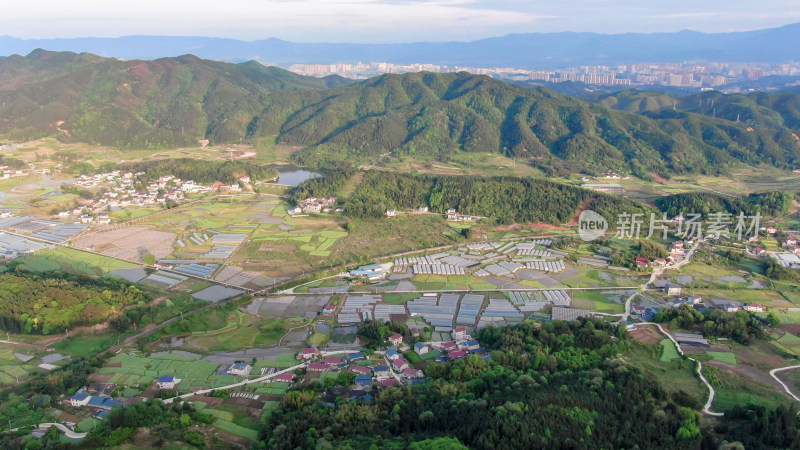 山川丘陵农田农业种植