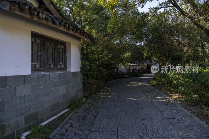 杭州西湖茅家埠江南水乡风景