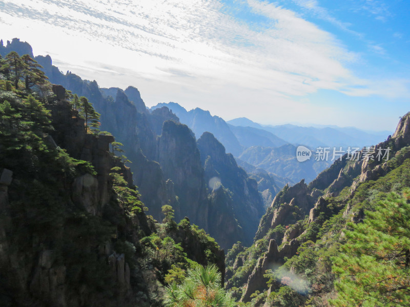 中国安徽黄山旅游风光