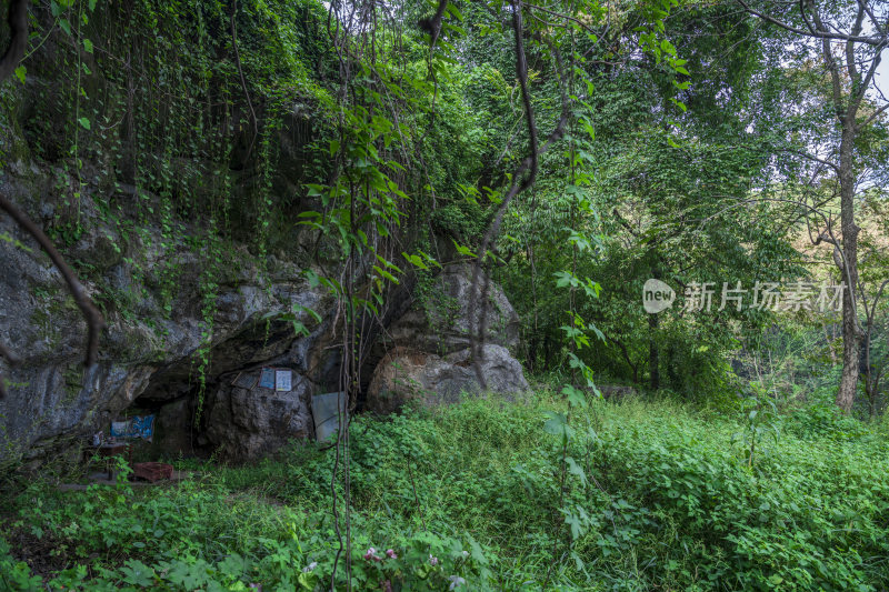 杭州凤凰山景区凤凰池风景