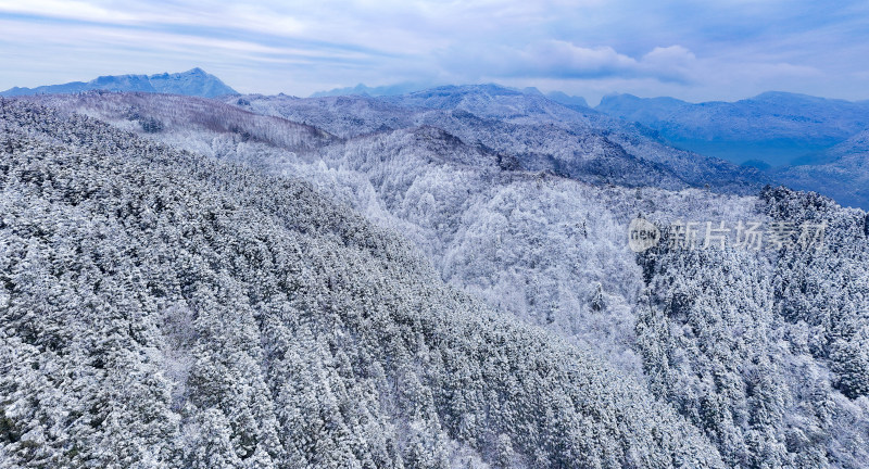 山王坪冬季雪景