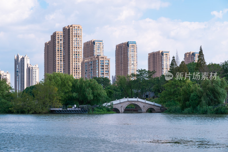 江苏泰州市望海楼景区风景