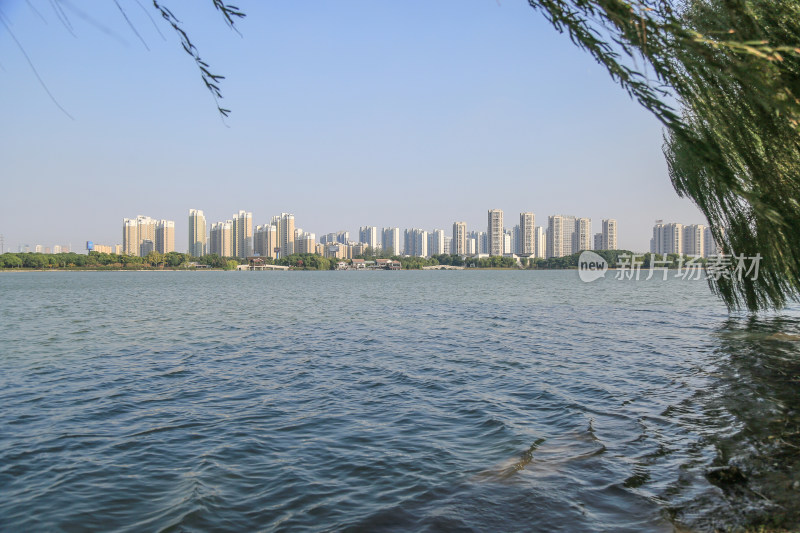 美丽的苏州石湖景区