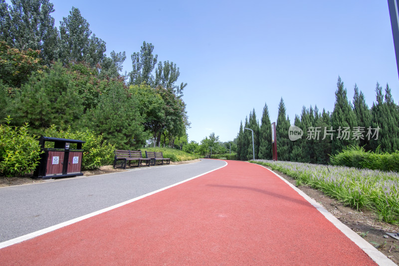 北京未来科学城公园内部道路