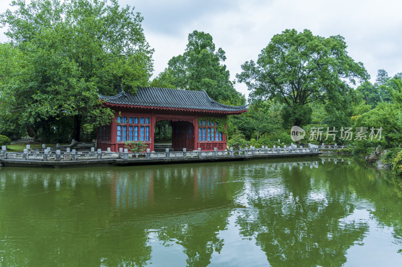 武汉东湖磨山景区盆景园