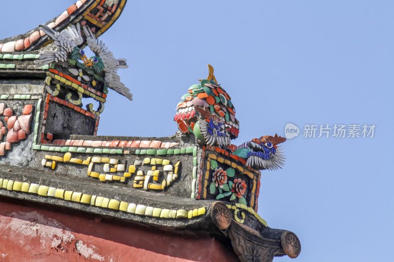 潮州开元寺古建筑精美细节