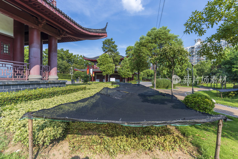 武汉青山区柳林公园风景