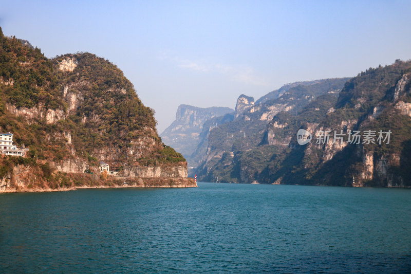 长江三峡西陵峡峡江风光两坝一峡航运路线