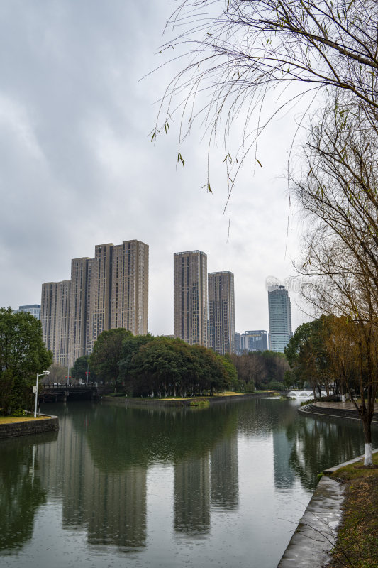 浙江省宁波市城市风光