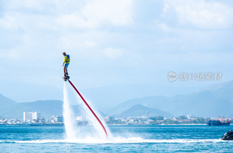 越南芽庄珍珠岛海上水上飞行器游玩项目