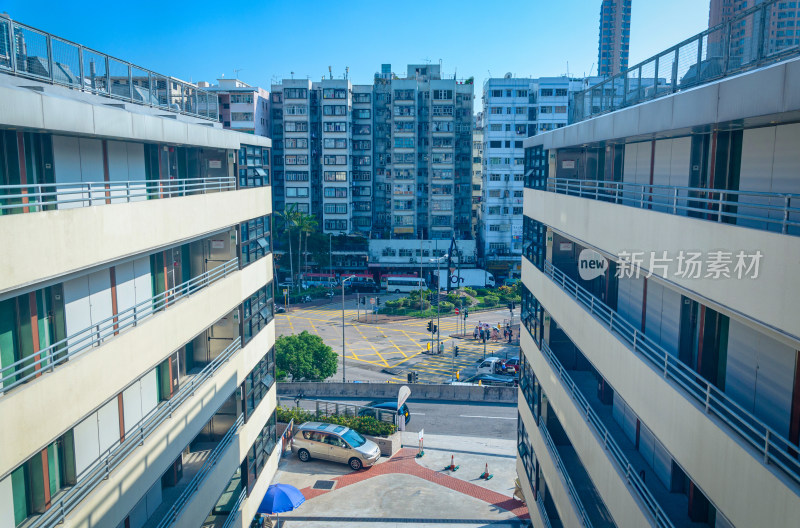 香港九龙深水埗美荷楼公屋博物館建筑景观