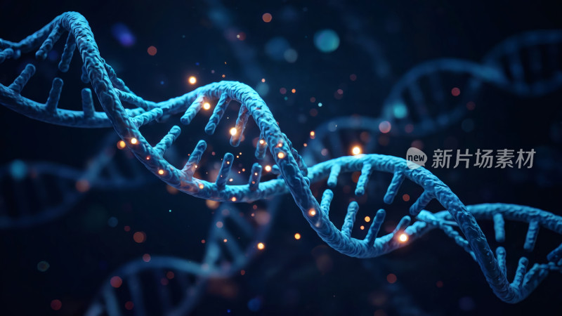 DNA双螺旋结构动画