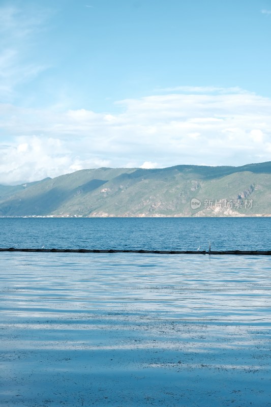 湖光山色自然风景