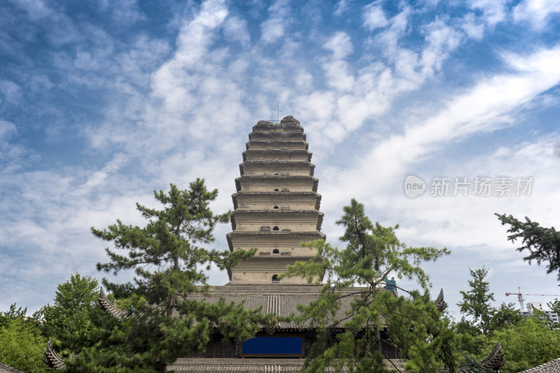 山西西安荐福寺小雁塔