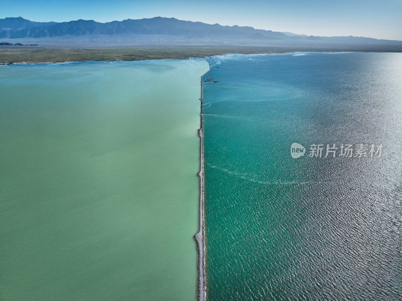 青海双色湖