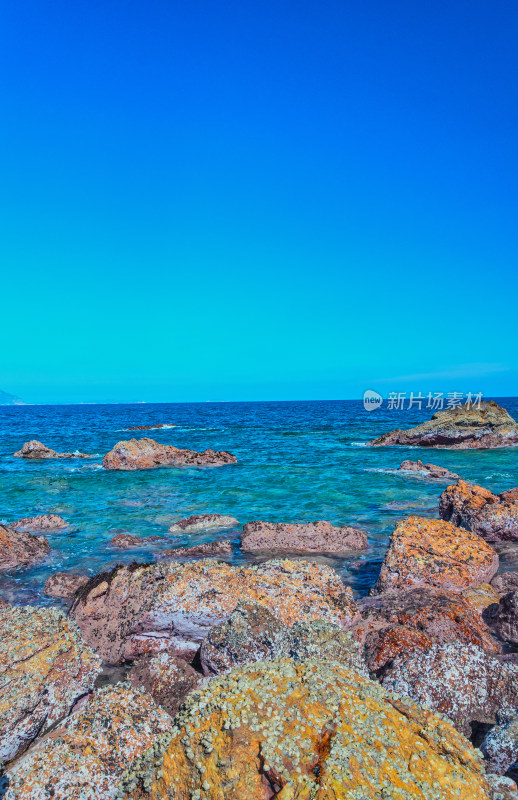 深圳大鹏半岛西涌情人岛海景自然风光