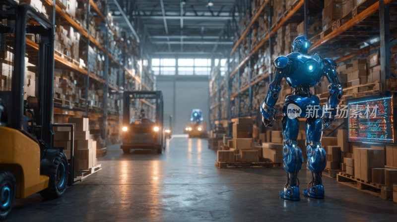 物流仓储的智能机器人