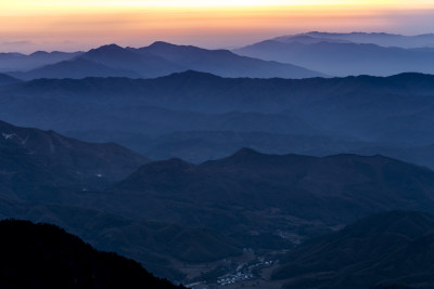 江西武功山日出