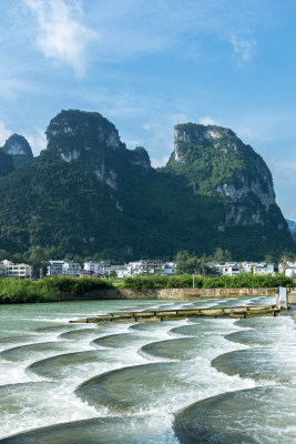 广西崇左市大新县明仕田园