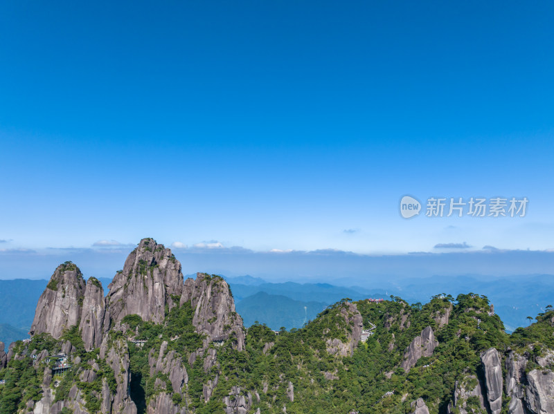 江西上饶5A级风景区三清山,道教名山,水墨画