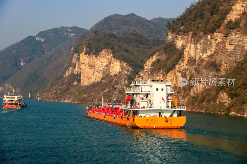 长江三峡西陵峡峡江风光两坝一峡航运路线