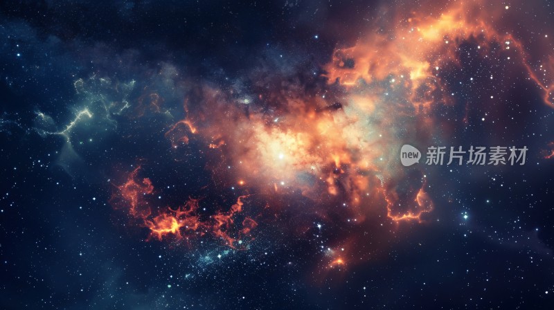 宇宙星空银河背景图片