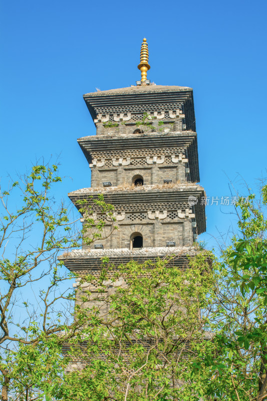 江苏南京九华山公园三藏塔