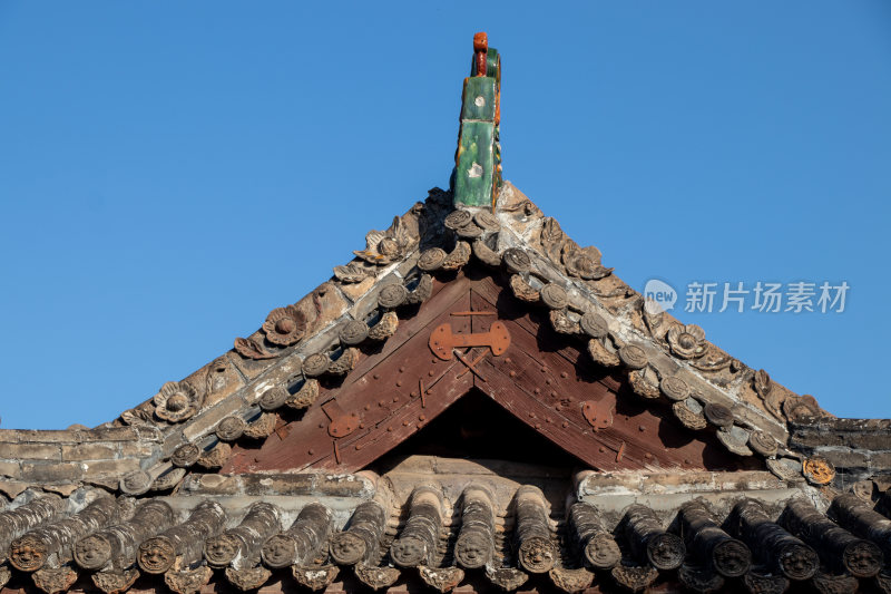 山西长治原起寺屋顶瓦当