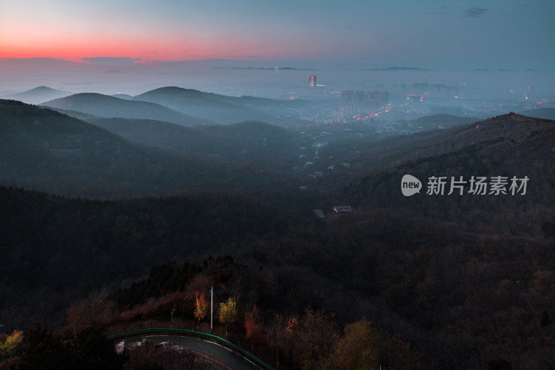 松山赋之初冬-锦州南山公园