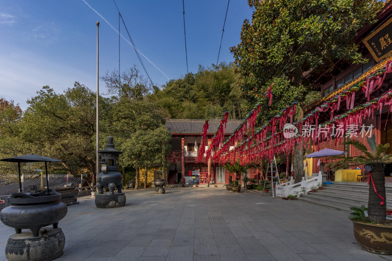 杭州千年古刹法华寺古建筑