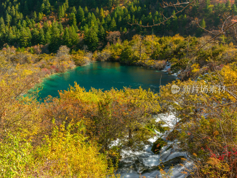 九寨沟秋景