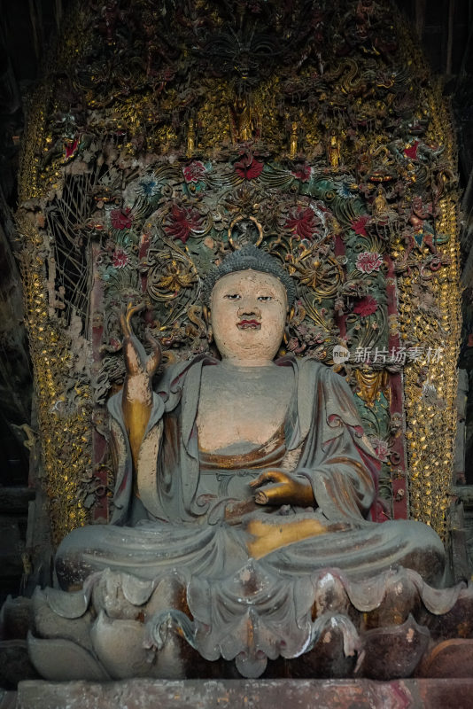 山西晋城高平米山铁佛寺