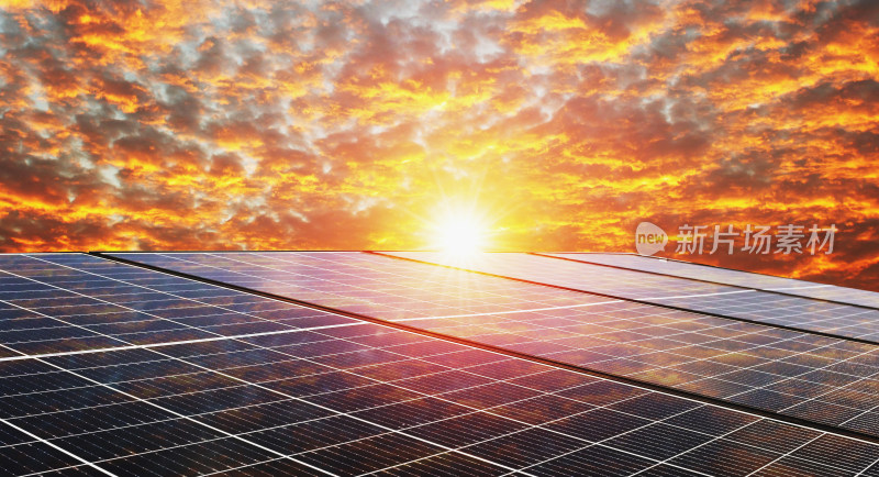 太阳能光伏发电光伏板能源设施