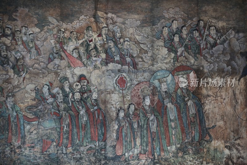 陕西铜川药王山元代壁画
