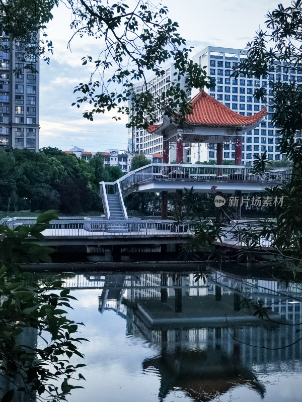 武汉武昌沙湖风景