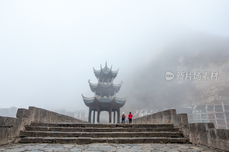 镇远古镇祝圣桥风光