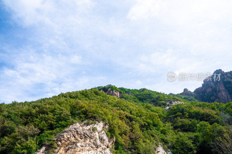 中国河南省伏羲山红石林景区