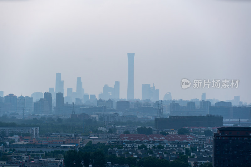 北京国贸CBD夜景