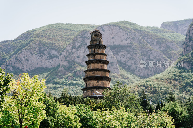 邯郸北响堂山常乐寺白塔