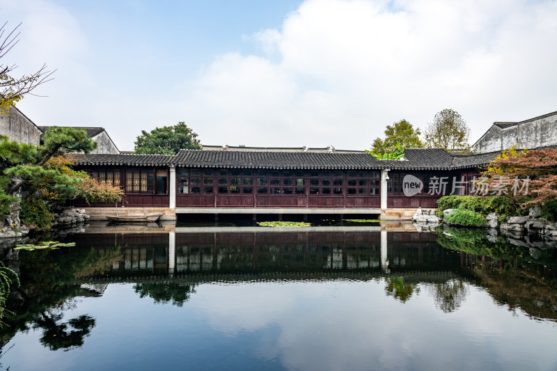 苏州艺圃园林景点景观