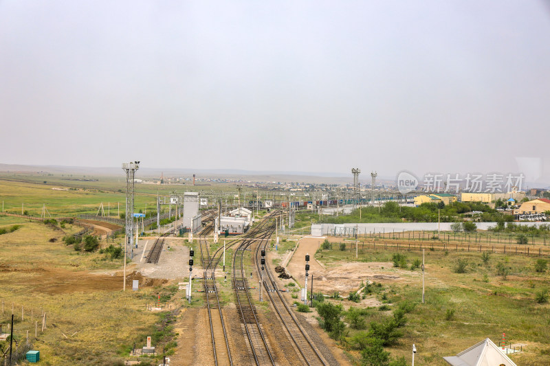 满洲里国门景区