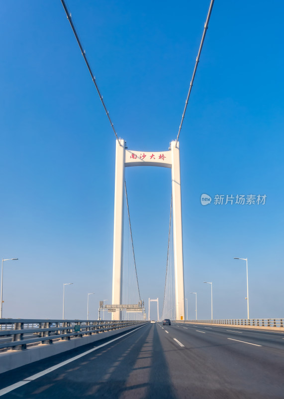 广州南沙大桥风光