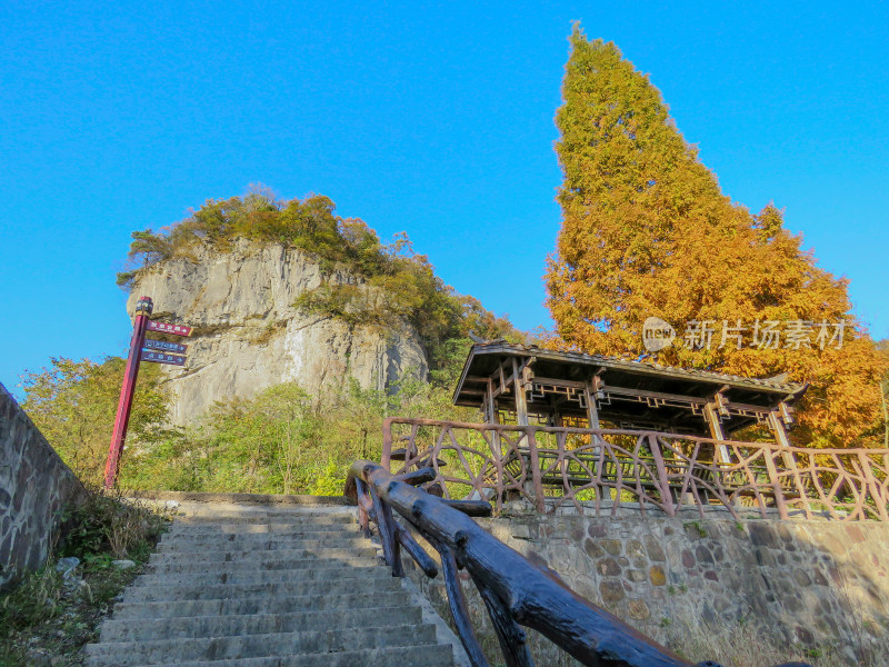 中国湖南张家界国家森林公园旅游风光