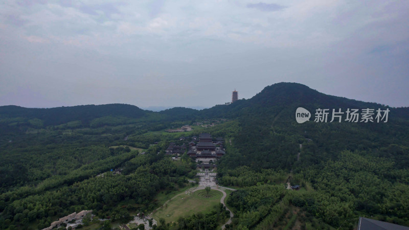 江苏南京牛首山景区航拍