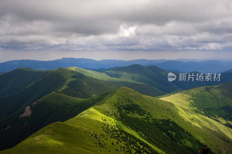 五台山山顶自然风光